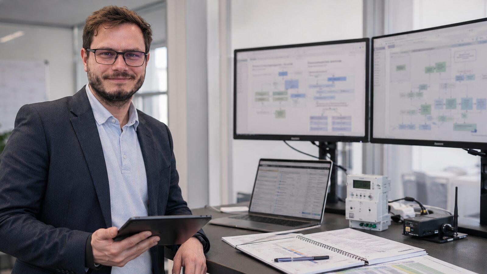 Dr.-Ing. Christopher Wilmes als Sachverständiger für Elektrotechnik und technische Gutachten